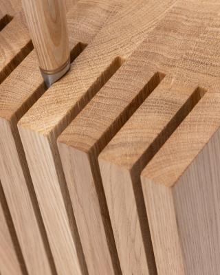 Woodsea Block Oak M - Bloco de Suporte para Facas de Carvalho 17x12 cm 1208971610