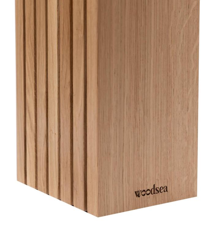 Woodsea Block Oak S - Oak Knife Holder Block 13x8 cm 1208971617