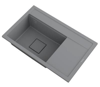 Graniteland Seta Granito Cinza Pia de embutir 80x50 cm 1208971621