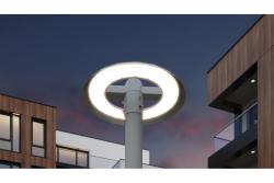 Luminária LED para jardim-parque ORLANDO, 50 W, 5000 lm, 4000K, AC180-250V, IP65