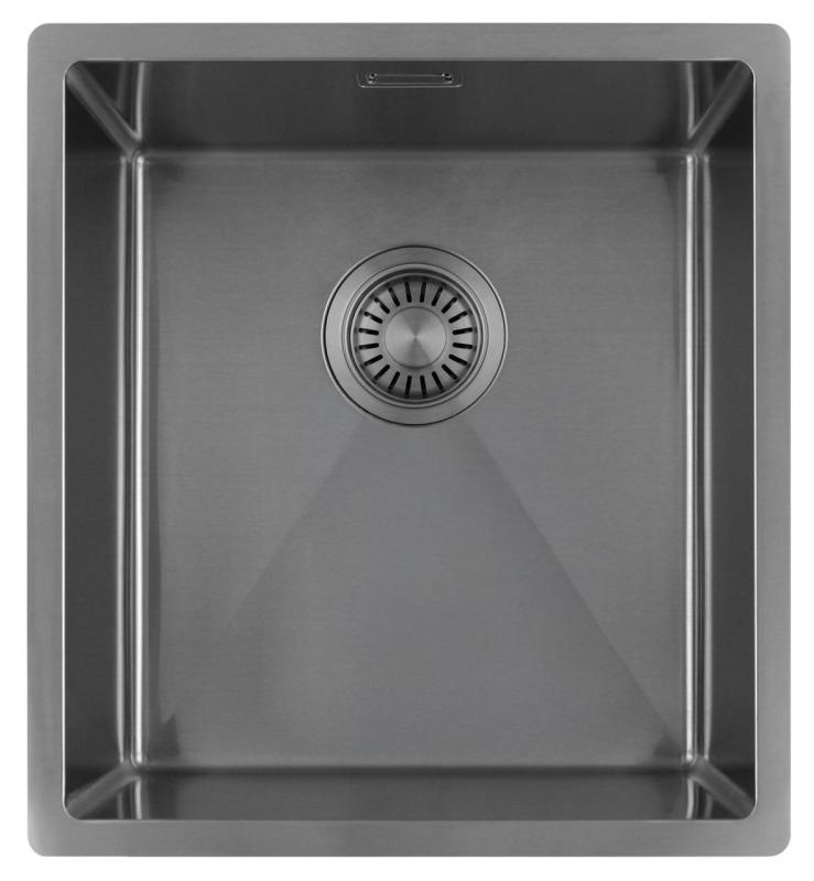 Pure.Sink Luxion Pia em aço inoxidável 36x40 cm para encastrar, embutir ou sobrepor  PLX3640-02