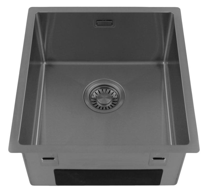 Pure.Sink Luxion Pia em aço inoxidável 36x40 cm para encastrar, embutir ou sobrepor  PLX3640-02