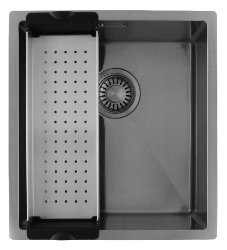 Pure.Sink Luxion Pia em aço inoxidável 36x40 cm para encastrar, embutir ou sobrepor  PLX3640-02