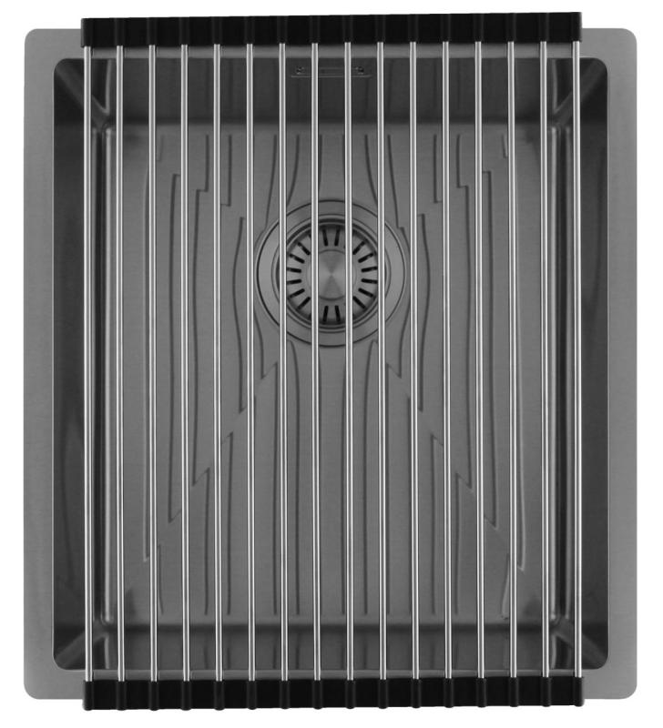 Pure.Sink Luxion Pia em aço inoxidável 36x40 cm para encastrar, embutir ou sobrepor  PLX3640-02