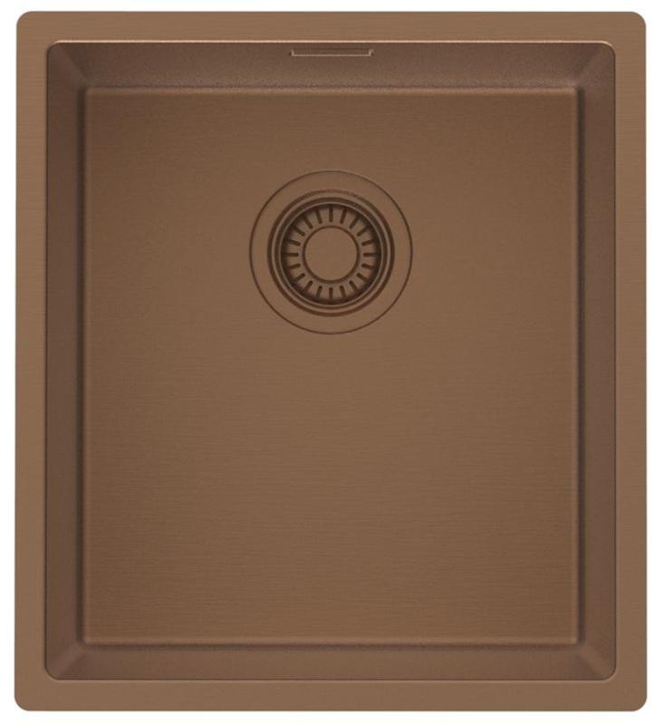 Pure.Sink Luxion Pia de cobre 36x40 cm para encastrar, embutir ou sobrepor PLX3640-62