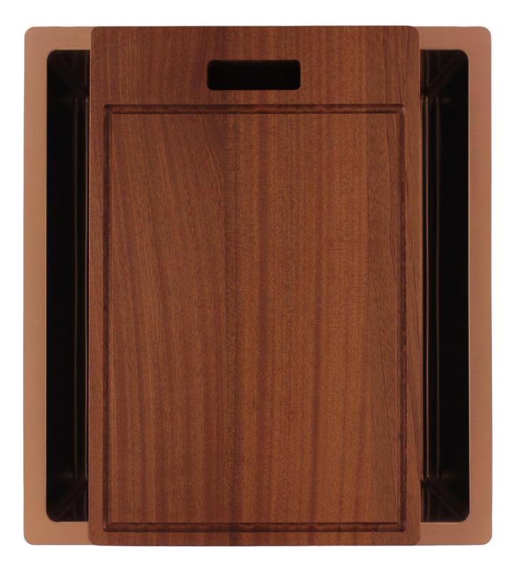 Pure.Sink Luxion Pia de cobre 36x40 cm para encastrar, embutir ou sobrepor PLX3640-62