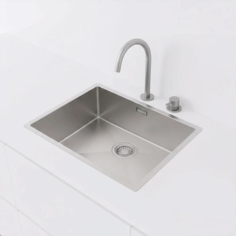 Pure.Sink Luxion Pia em aço inoxidável 50x40 cm para encastrar, embutir ou sobrepor  PLX5040-02