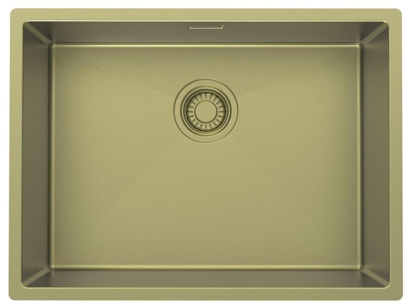 Pure.Sink Luxion Pia dourada 55x40 cm para encastrar, embutir ou sobrepor PLX5540-60
