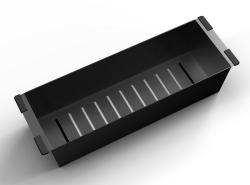 Pure.Sink Luxion Cesto preto para pia PLXCOL-63