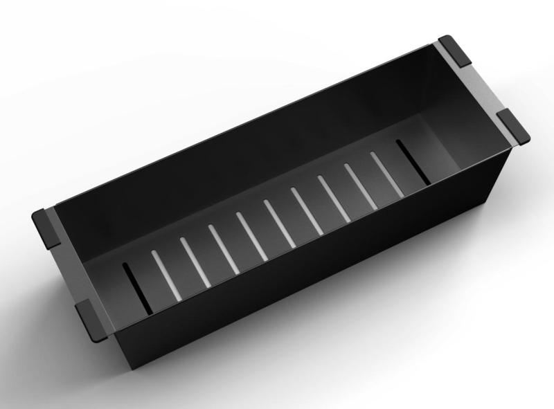 Pure.Sink Luxion Cesto preto para pia PLXCOL-63