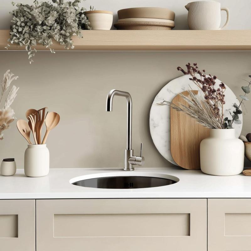 Pure.Sink Rondo Gun Metal Round Sink flush mount, undermount and top mount 38 cm PRN38-61