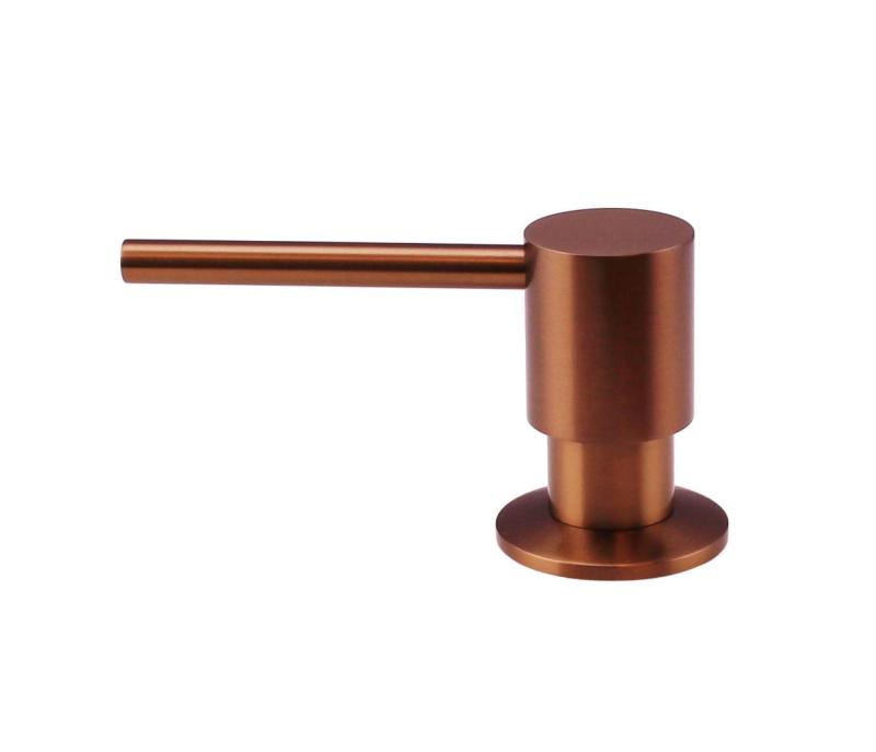 Pure.Sink Elite Steel Shine embutido Dispensador de Sabão PVD cobre recarregável de cima PS9010-62