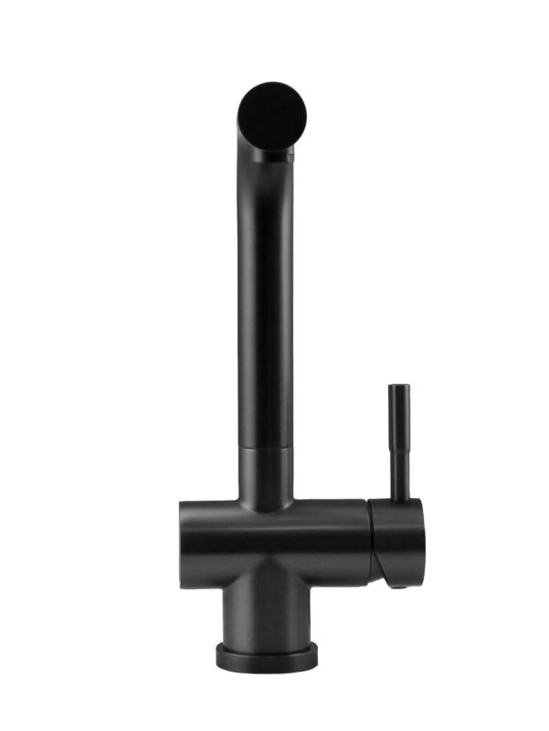 Pure.Sink Elite Steel Pulse-S torneira de cozinha PVD gun metal com bico retrátil e modo de pulverização PS8500-61