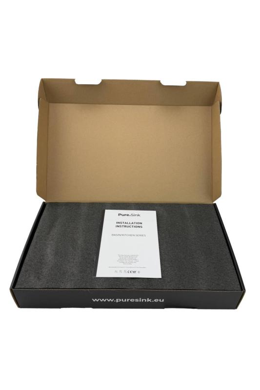 Pure.Sink Elite Steel Pulse-S torneira de cozinha PVD cobre com bico retrátil e modo de pulverização PS8500-62