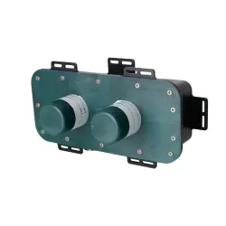 Waterevolution Misturadora embutida para lavatório 2 furos com ajuste T1.16.EBI