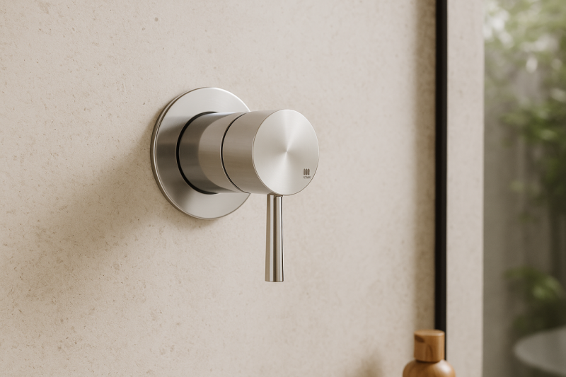 MURO TUA Torneira misturadora embutida na parede cromada M1.B31.R.CR