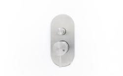 MURO TUA Torneira misturadora embutida na parede com botão seletor cromado M1.B32.S.CR