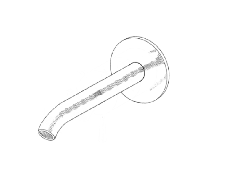 MURO TUA saída de banheira cromada M1.CA3.W.15.CR