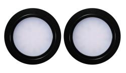 Indux Luma Conjunto de 2 spots LED para cozinha pequena com driver LED Preto 1208972323