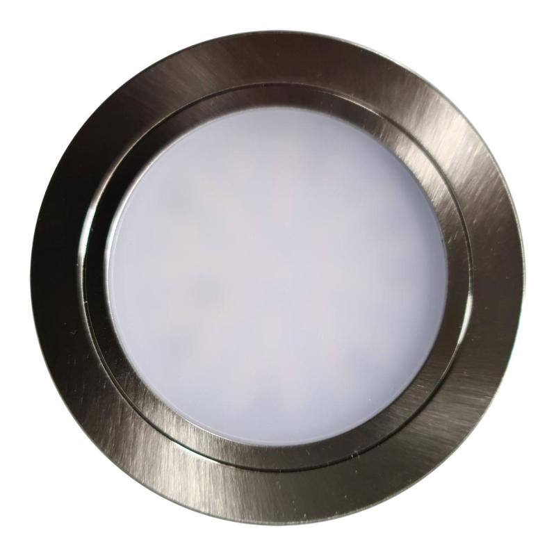 Indux Luma Pequena cozinha embutida Multi Tone LED Spot com acabamento em aço inoxidável 1208972326