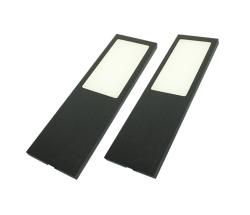 Indux Solin Conjunto de luzes LED Multi Tone para cozinha, 2 spots x 3,6 W, preto 1208972344