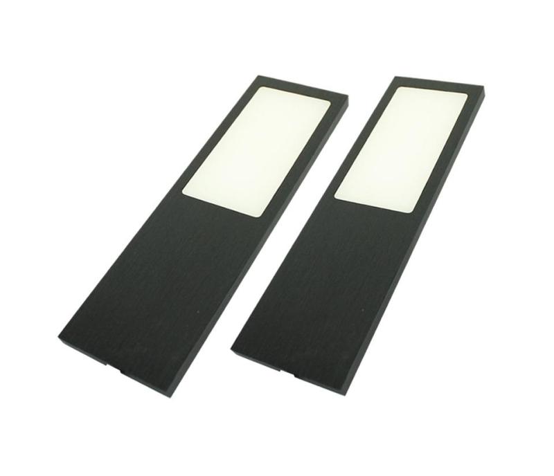 Indux Solin Conjunto de luzes LED Multi Tone para cozinha, 2 spots x 3,6 W, preto 1208972344