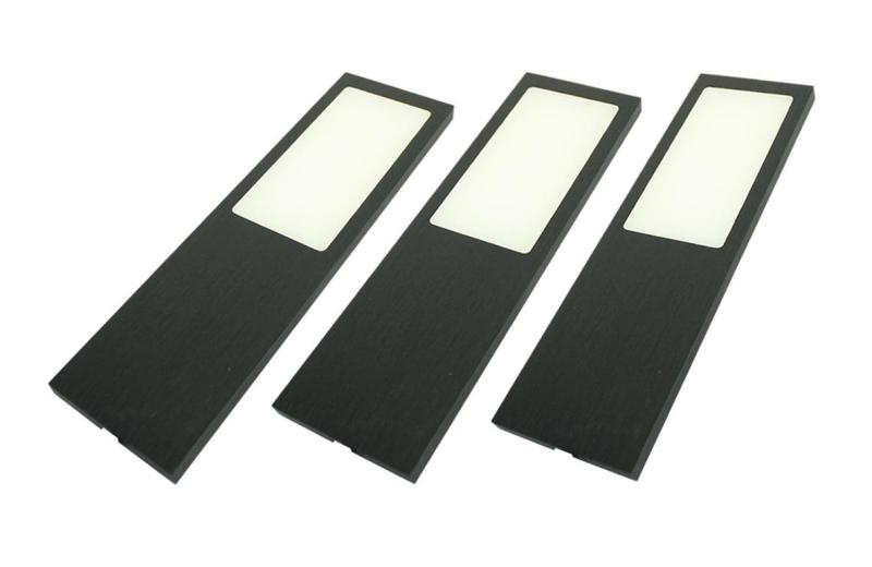 Indux Solin Conjunto de luzes LED multicoloridas para cozinha, 3 spots x 3,6 W, preto 1208972345