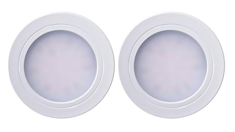 Indux Luma Conjunto LED Multi Tone para cozinha embutida, 2 spots brancos 1208972408