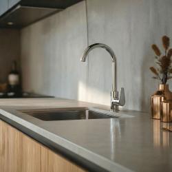 Aquanello Casa Torneira monocomando cromada para cozinha CR-1201-CS