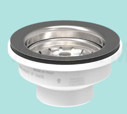 Banka Conjunto de drenagem em aço inoxidável sem transbordamento para pia simples 1208972438