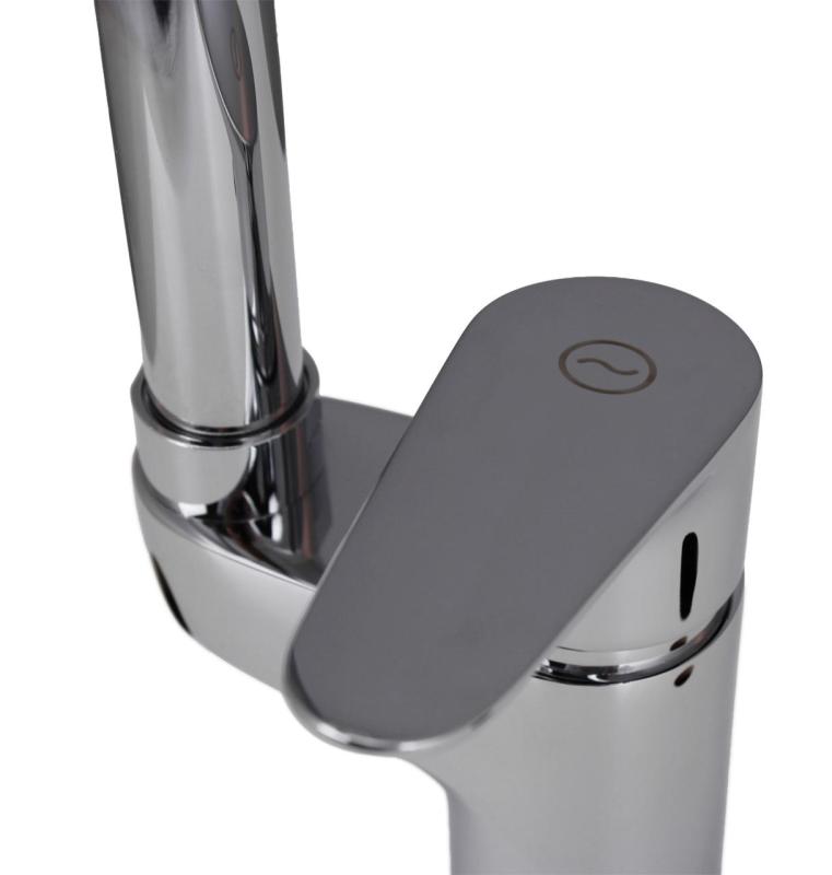 Aquanello Casa Kitchen mixer tap Chrome with top lever CR-1202-CS