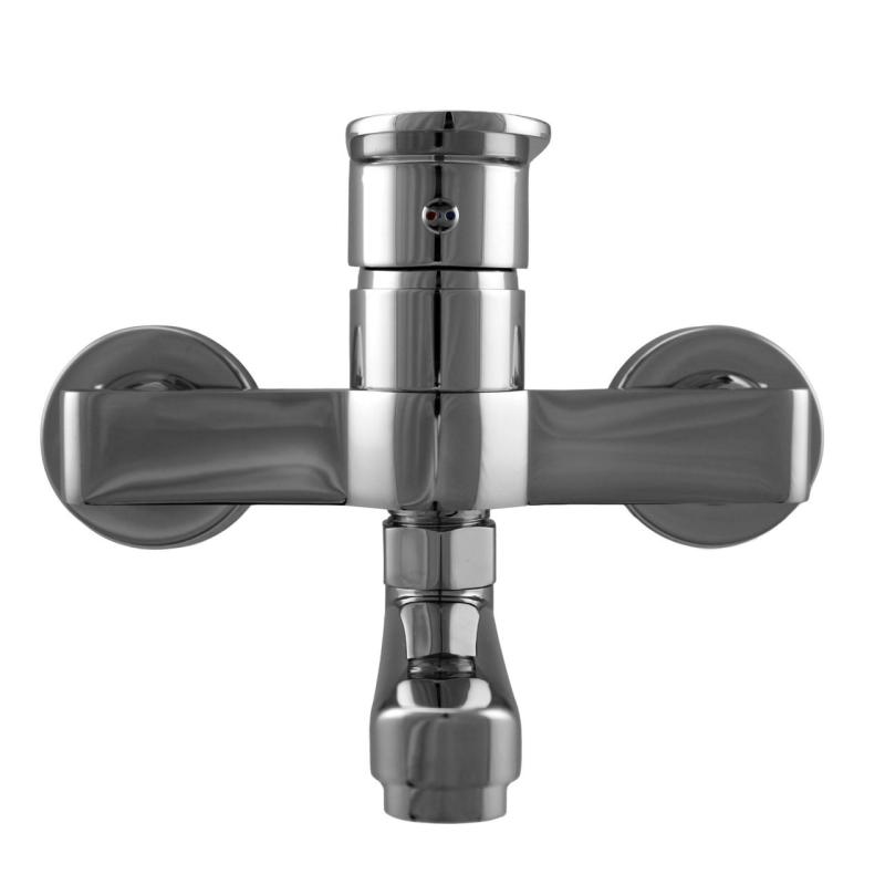 Aquanello Casa Single-lever Kitchen Wall Faucet Chrome with 15 cm spout CR-1415-CS