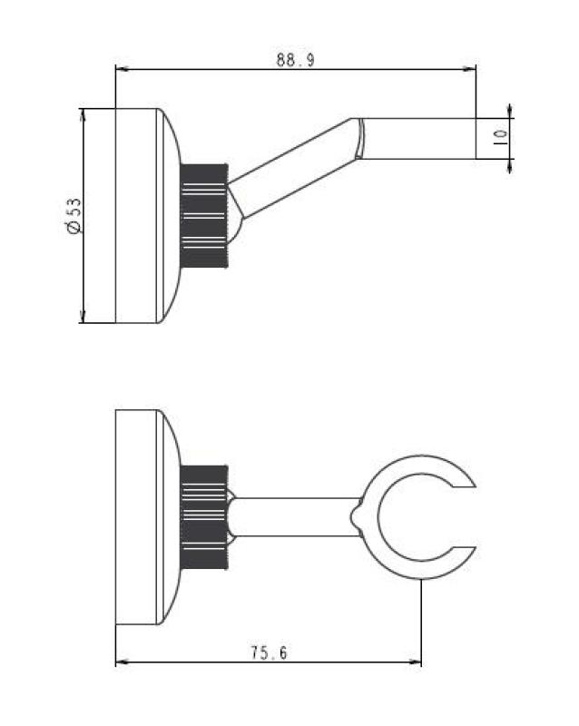 Aquanello Heritage Collection Suporte clássico para chuveiro de mão em bronze BN-9003-HC