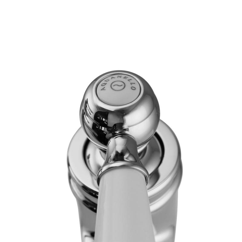 Aquanello Heritage Manor Torneira clássica nostálgica para lavatório cromada CR-1001-HM