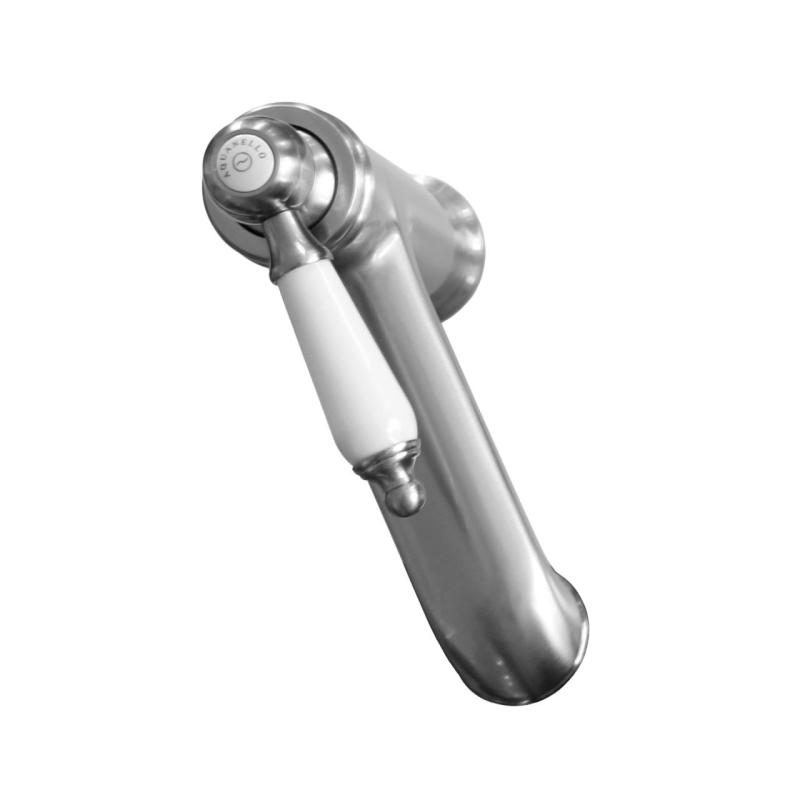 Aquanello Heritage Manor Torneira clássica nostálgica para lavatório em aço inoxidável NB-1001-HM