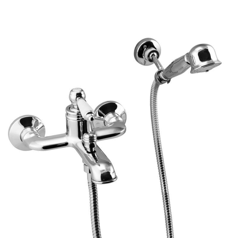Aquanello Heritage Manor Classic Bath Mixer Tap Chrome CR-3001-HM