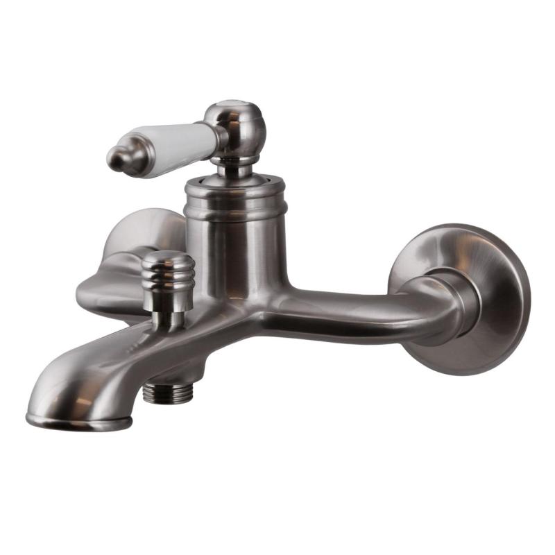 Aquanello Heritage Manor Classic Bath Mixer Tap Stainless Steel NB-3001-HM