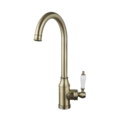 Aquanello Heritage Manor Torneira de cozinha clássica e nostálgica em bronze BN-9001-HM