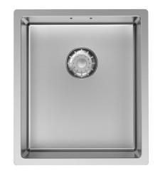 Pure.Sink Comfort Pia em aço inoxidável 34 x 40 cm para encastrar, montagem à face e sobrebancada PCM3440-02