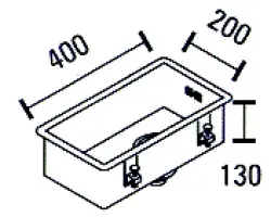 ABK Bingara 20f pia de aço inoxidável de embutir KS51020002
